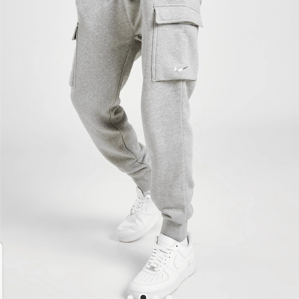 Nike fleece cargo joggers